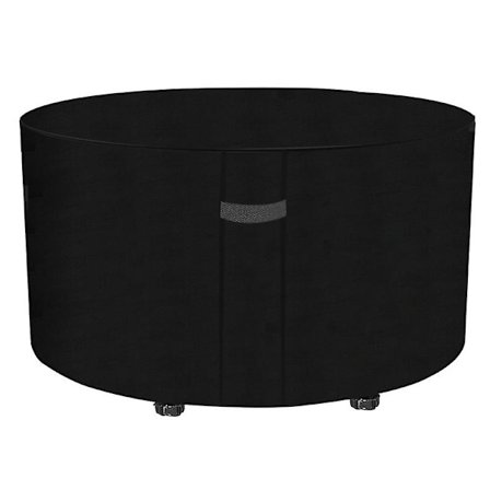 Rundt havebordsdækken, rundt udendørs møbeldækken, vandtæt, anti-UV, tykt Oxford-stof ovalt bordsdækken, 128x71 cm