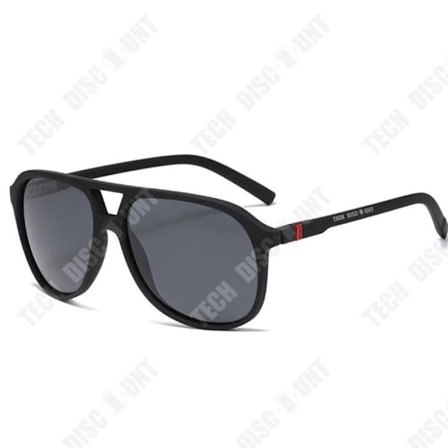 Sunglasses - TD - Stort ram - Polariserade - UV400 - Trendig herr