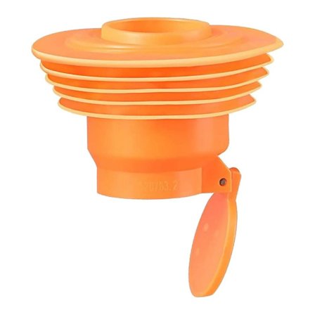 2 stk Silikon Anti-Luktende Tilbakeslagsfelle Avløpsrør Tetning