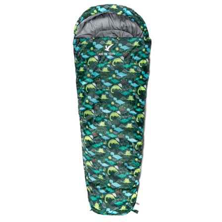 Arctic Tern Kid's Dot Sleeping Bag synthetic sleeping bags Green OneSize