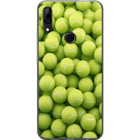 Yhteensopiva Puhelinkuori Huawei Huawei P Smart Z Vihreiden tennispallojen kuvio korkealla tarkkuudella, urheilullinen motiivi toistettavalla tekstuur