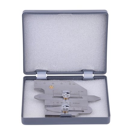 1 stk rustfritt stål HJC-40 sveisemåler sveisede overflater skjøter underskjæringshøydemåler