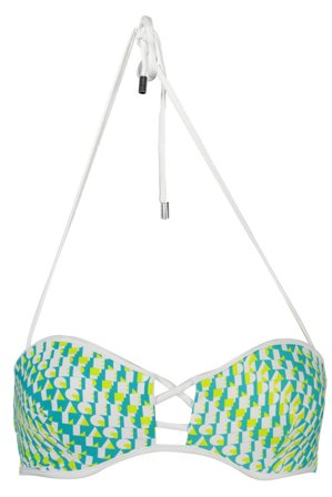 Karl Lagerfeld Beachwear Costume Parte Sopra Donna Verde