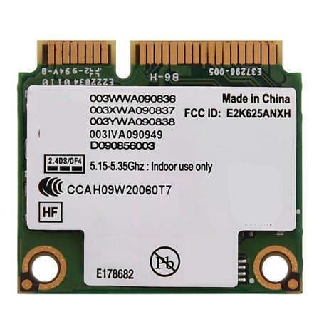 2.4G+5G Dual Band Mini PCI-E WIFI-kort för Intel 6250