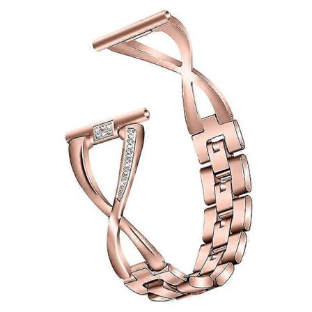 Armband för Garmin Venu 2S/Vivoactive 4S 40mm/Vivomove 3S 18mm - X-formad Smartwatchband (FMY)