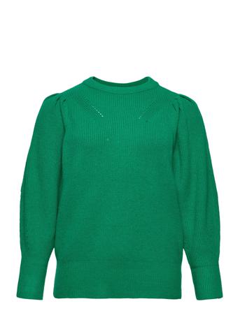 Carfia Katia L/S Pullover Knt Green ONLY Carmakoma