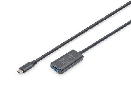 Digitus USB-C/USB-A 5G EXTENS CABLE 5M 5G USB 3.2 GEN1