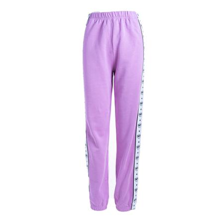 Chiara Ferragni Collection Logomania Tape Sweatpants Lilla, Dame