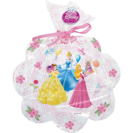 Disney Princess Cellophane Party Bags (6-pack) One Size Whit