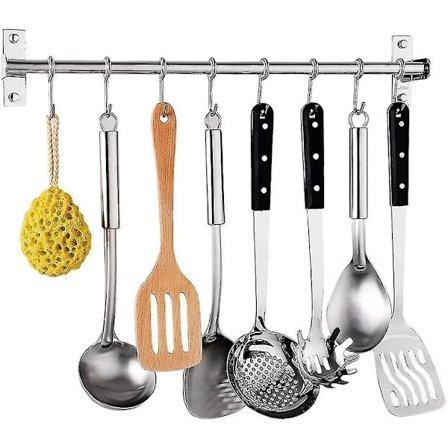 Kjøkkenhengere Veggmontert Pan Pot Rack Organizer