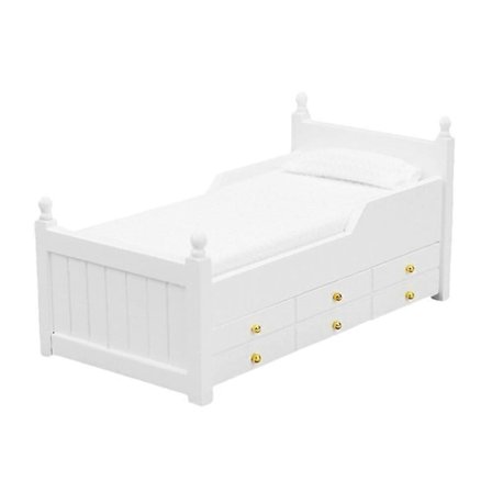 Nukenkodin Pienoiskoossa Sänky Laatikolla Puinen Huonekalu Eurooppalainen Makuuhuoneen Sänky Huonekalut