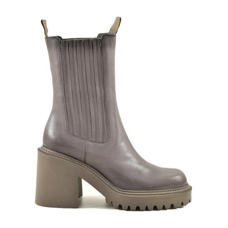 Vic Matié, Booties Grijs, Dames, Maat:38 EU