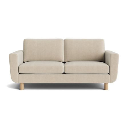 Haven 2 personers sofa - Ontario Beige - 184x86x86 - Sofa, 2 personers sofa