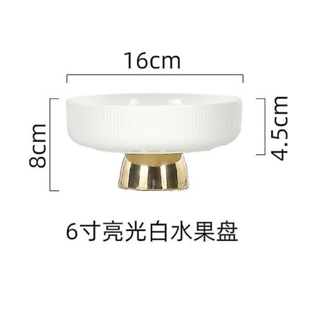 Keramisk frugtfad, forfriskningsskål, frugtskål, kageform, desserttallerkener, salatskål, kagefad, dekorativ tallerken, middagstallerkener