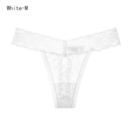 Trosor för kvinnor kvinnliga underkläder WHITE M white M