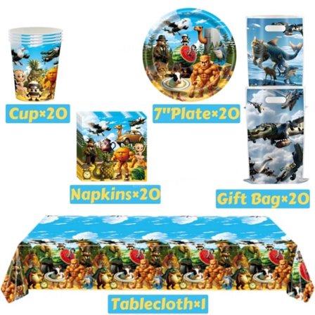 Italialainen Brainrot Tung Tung Sahur Tralalo Lasten syntymäpäiväjuhlatarvikkeet ilmapallopöytäastiat kuppilautanen banderolli lelulahjakoristesetti