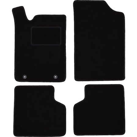 Svarta velourmattor för: Citroen Xantia X1 / X2 kombi, kombi, halvkombi (1993-2001)_MGF