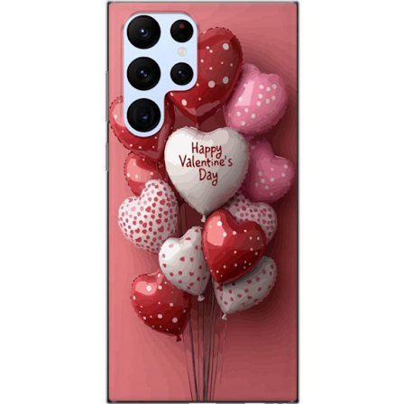 Yhteensopiva Puhelinkuori Samsung Samsung Galaxy S22 Ultra 5G Ystävänpäivän ilmapallot