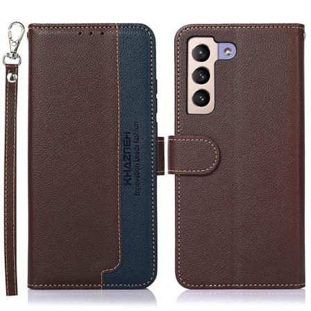 Samsung Galaxy S22+ RFID-blokering KHAZNEH telefoncover - brun/b Brown