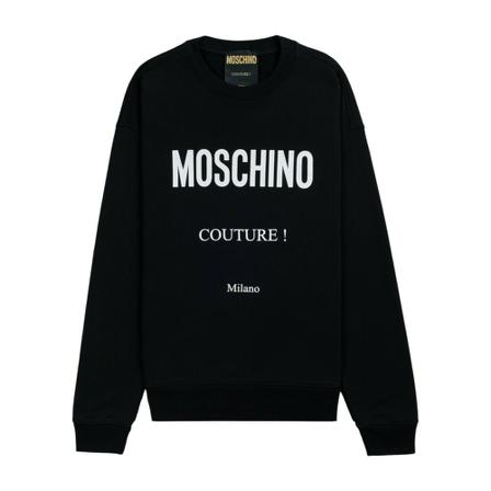 Moschino - Tröjor - Svart - Herr - Storlek: S, Herr, Storlek: S
