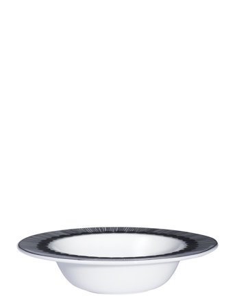 Marimekko Home Siirtolap. Deep Plate 2,5 Dl - White - Ø 20 CM