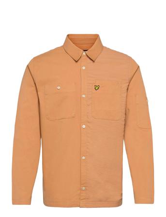 Tech Pocket Overshirt Overshirts Oranssi Lyle & Scott