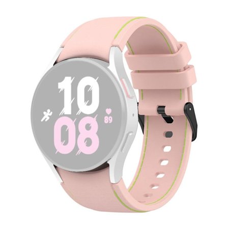 Samsung Galaxy Watch 5 / 4 / 3 (41mm) klockarmband i silikon - Ljusrosa / Ljusrosa