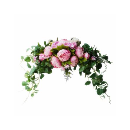 Bröllop Arch Flower Simulering Konstgjorda Återanvändbara Falska Blommor