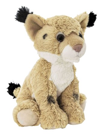 Teddykompaniet Teddy Forest- Lynx - Beige - 25 cm