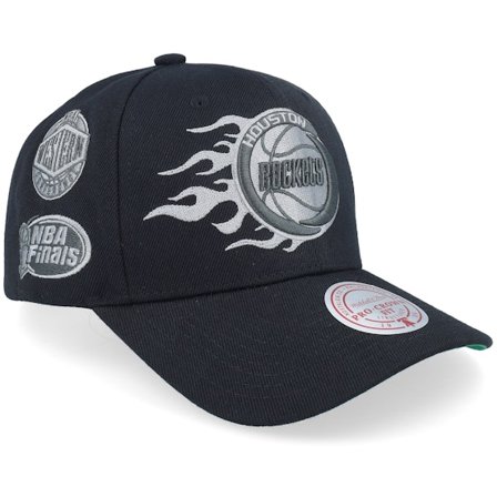 Mitchell & Ness - NBA Noir adjustable Casquette - Houston Rockets Beautiful Chaos Pro Cap Hwc Black Adjustable @ Hatstore