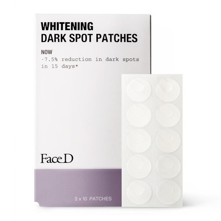 FaceD Viso Whitening Dark Spot Patches 30pz - Maschera Anti-età