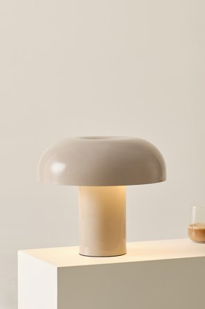 Jotex - RAGGE bordlampe Grå - Kjøp Bordlamper hos Jotex