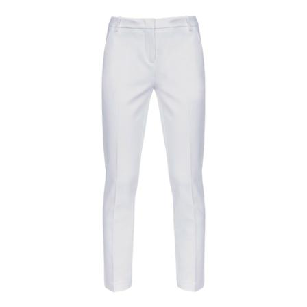 Pinko, Tenderness 1 Technical Armor Trousers Biały, Kobieta, Rozmiar: S