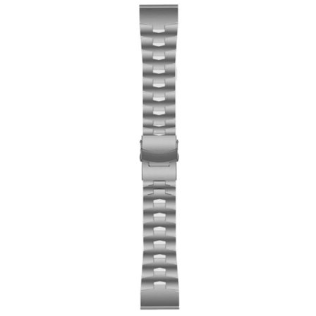 För Garmin Fenix ​​5X Plus 26mm Titanium Alloy Quick Release Watch Band