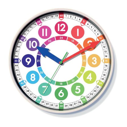 MYPAUZE Koncentrationsklocka färgglad 30cm - Lyreco - Skola och förskola - Klassrummet / Lära - Matematik