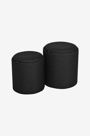 Nordic Furniture Group - Rahit Maiko, 2 kpl - Musta - Rahit - - Homeroom