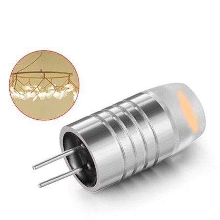 G4 Mini LED-lampefodbelysning 1,5W til DC 12V COB-lampeudskiftning til lysekrone Hvidt lys