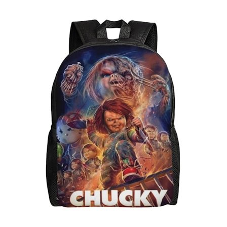 a476Chucky Doll Skole Rygsæk Til Teen Piger Mellemskole Taske Laptop Tasker zxDM476