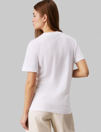 Calvin Klein Nano Logo Regular T-Shirt - White - XXL