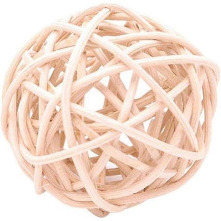 5 stk Kanintyggeball Hamstertyggeleke for gnagere Tannrengjørende Naturlig trekule for små dyr