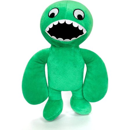 Gosedjur grön stor mun, 9,8 "Stinger Flynn gosedjur för fans, gosedjur mjuk plyschdjur docka för barn och vuxna