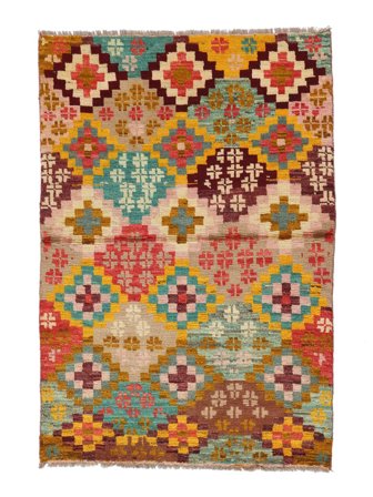 Malý Moroccan Berber - Afghanistan 90X134 Vlna, Koberec