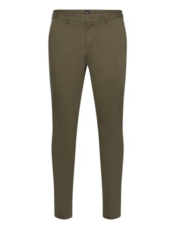 Kaito1 Bottoms Trousers Chinos Khaki Green BOSS