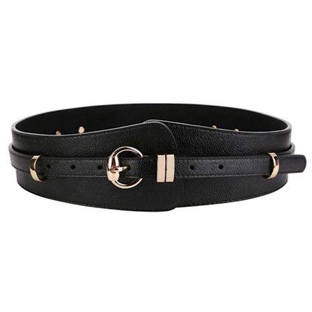 Taljebælte Talje Cinch-bælte SORT 102CM