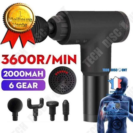 TD Electric Muscle Relaxer, Fitness Hammer, Deep Vibration Massage for Cervical Spine