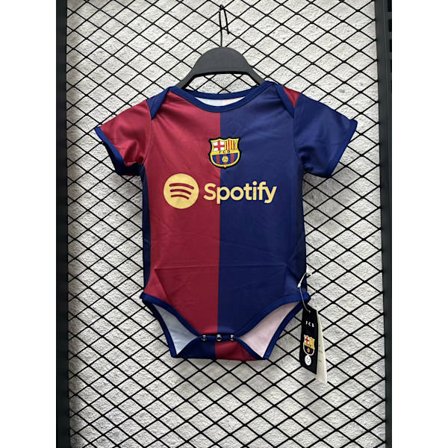 2022-2023 Unik Fotbollströja för Småbarn Kortärmad Jumpsuit 6-12 Månader