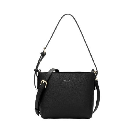 Carlheim Handväska Läder Selma Handväskor Dam Svart ONESIZE