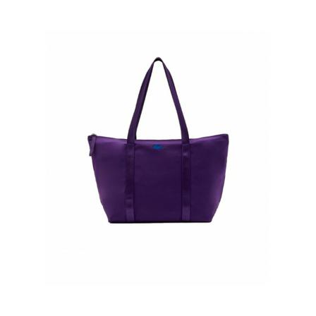 Lacoste Shoulder Tass , Paars , Dames , Maat: ONE Size Schoudertassen