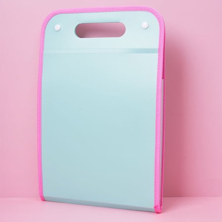 Dragspelsväska Mapp A4 Mapp GRÖN