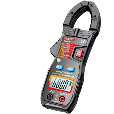 6000 gånger digital klämma meter DC/AC ström och spänning testare